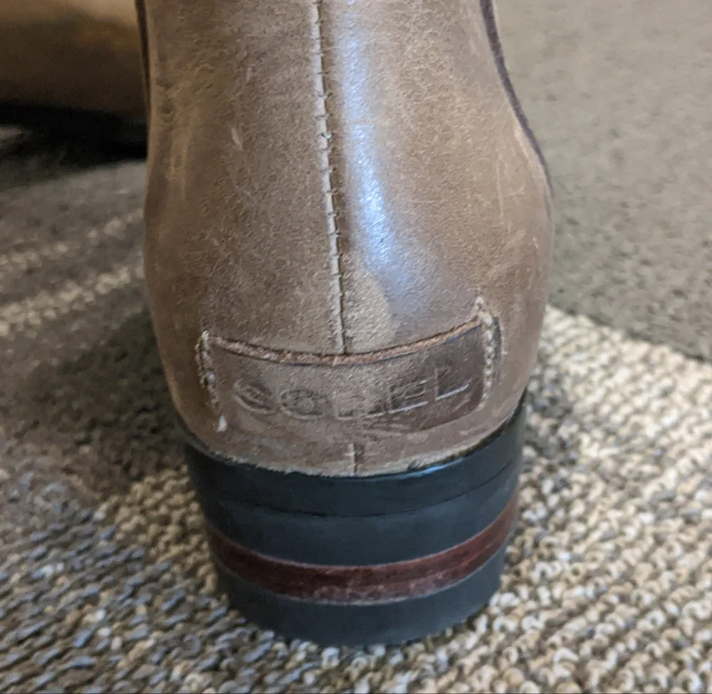 Sorel - Lolla Cut Out Bootsie Pull-On Bootie LL3264-240 | 8 | Sage Taupe Gray